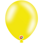 Metallic Yellow Lemon 10″ Latex Balloons by Balloonia from Instaballoons