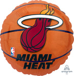 Miami Heat NBA Basketball 18″ Foil Balloon by Anagram from Instaballoons
