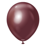 Mirror Burgundy 5″ Latex Balloons by Kalisan from Instaballoons