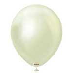 Mirror Green Gold 5″ Latex Balloons by Kalisan from Instaballoons