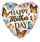 Mother's Day Big Butterflies 18″ Foil Balloon by Convergram from Instaballoons