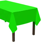 Natural Star Party Supplies Apple Green Table Cover Heavy Duty Rectanglar 54″ x 108″