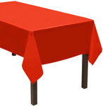 Natural Star Red Rectangular Heavy Duty Table Cover 54″ x 108″