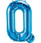 Northstar Mylar & Foil Blue Letter Q 34" Balloon