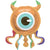 Northstar Mylar & Foil Eyeball Monster 38″ Balloon