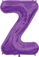 Globo Morado Letra Z 34″