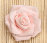 NST Party Supplies Pink Rose Single  2.75″ (12 count)