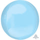 Pastel Blue Jumbo Orbz 21″ Balloon
