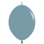 Pastel Dusk Blue Link-O-Loon 6″ Latex Balloons by Sempertex from Instaballoons