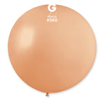 Peach 31″ Latex Balloon by Gemar from Instaballoons