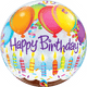 Globos y Velas de Cumpleaños Globo Burbuja 22″