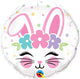 Easter Bunny Face 18″ Balloon