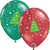 Árboles de Navidad Estrellas y Espirales Globos de Látex 11″ (50)