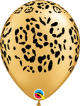 Qualatex Latex 11" Round Leopard Spots (50 pack)