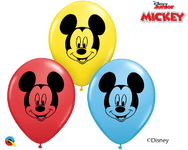Qualatex Latex 5" Mickey Mouse Face (100 count)