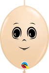 Qualatex Latex Blush Masculine Face 6″ QuickLink Latex Balloons (50)