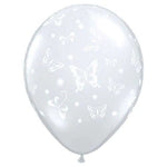 Qualatex Latex Butterflies-A-Round 16″ Latex Balloons (50 count)