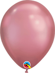 Qualatex Latex Chrome Mauve 11″ Latex Balloons (25)