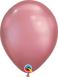 Globos Latex Cromo Malva 7″ (100)