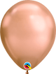 Chrome Rose Gold 11″ Latex Balloons (25)