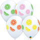 Colorful Fruit Slices 11″ Latex Balloons (50 count)