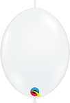 Qualatex Latex Diamond Clear 06" QuickLink® Balloons (50 count)