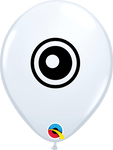Qualatex Latex Eyeballs 5″ Latex Balloons (100 count)