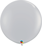 Qualatex Latex Gray 36″ Latex Balloons (2 count)