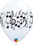 Qualatex Latex Music Notes 11″ Latex Balloons (50)