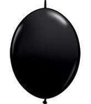 Onyx Black 12″ QuickLink Latex Balloons (50)