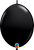 Qualatex Latex Onyx Black 6" QuickLink Latex Balloons (50 count)