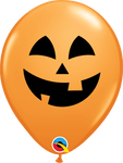 Qualatex Latex Orange Jolly Jack Halloween 11″ Latex Balloons (50 count)