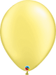 Globos de látex Pearl Lemon Chiffon de 16″ (50 unidades)