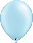 Qualatex Latex Pearl Light Blue 16″ Latex Balloons (50 count)