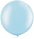 Qualatex Latex Pearl Light Blue 30″ Latex Balloons (2 count)