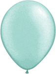Qualatex Latex Pearl Mint Green 16″ Latex Balloons (50 count)