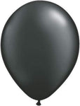 Qualatex Latex Pearl Onyx Black 5″ Latex Balloons (100)
