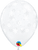 Qualatex Latex Snowflakes A Round Diamond Clear 5″ Latex Balloons (100 count)