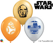 Qualatex Latex Star Wars Droids 5″ Latex Balloons (100 count)