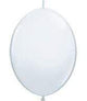 Globos blancos de látex QuickLink de 12″ (50 unidades)