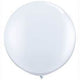 White 36″ Latex Balloons (2 count)
