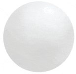 Qualatex Latex White 5.5 Foot Giant Cloudbuster 66″ Latex Balloon
