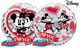 Mickey & Minnie Te Amo Globo Burbuja 22″