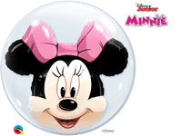 Qualatex Mylar & Foil 24" Disney Minnie Mouse Bubble Balloon