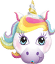 38" Jumbo Magical Unicorn Mylar Balloon