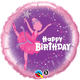 Birthday Ballerina 18″ Balloon