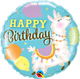 Cumpleaños Llama Globo Foil 18″
