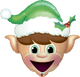 Christmas Elf 35″ Balloon