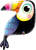 Qualatex Mylar & Foil Colorful Toucan 41″ Balloon