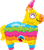 Qualatex Mylar & Foil Rainbow Piñata 14″ Balloon (requires heat-sealing)